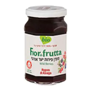 מעדן ריבת פירות יער אורגנית ללא סוכר fiordifrutta