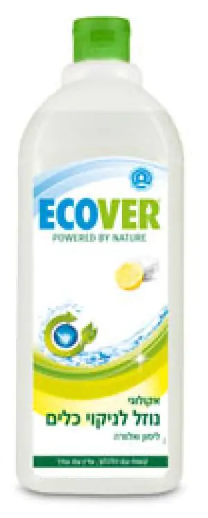 נוזל ניקוי כלים לימון אלוורה ecover