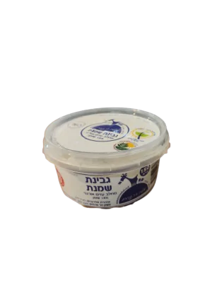 גבינת שמנת עיזים אורגני  18%  150 גר' - הר פרחים