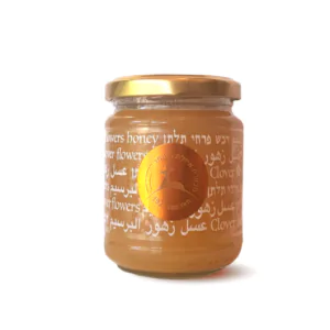 דבש מפרחי תלתן קטן ומיוחד 250 גרם - איילת השחר