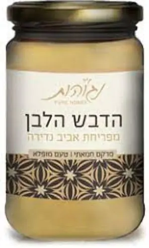 הדבש הלבן מדברי מפרחי אשל 350 גרם - נגוהות