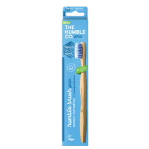 מברשת שיניים PRO ספירלית במבוק כחול - Humble Brush