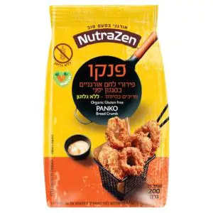 פירורי לחם פנקו ללא גלוטן אורגנים - נוטרהזן