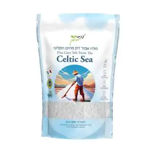 מלח אפור דק מהים הקלטי 500 גרם - עתיד ירוק