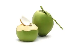 אגוז קוקוס אורגני ירוק שלם טרי 