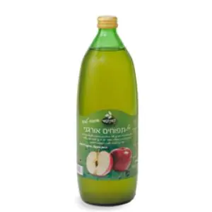 מיץ תפוחים אורגני 100% נטורפוד 1 ליטר
