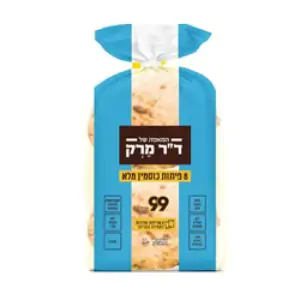 פיתות כוסמין מלא ללא תוספת סוכר - דר מרק