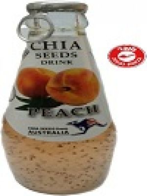 משקה על בסיס מיץ אפרסק עם זרעי צ'יה AUSTRALIA