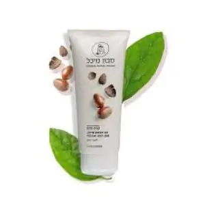 קרם פנים טבעי עם שמן המפ ואבוקדו לעור יבש - מיכל סבון טבעי