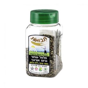 פלפל שחור אורגני טחון תבואות