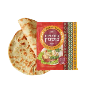  טורטיה מקמח כוסמין 320 גרם 8 יחידות - מקור הכוסמין