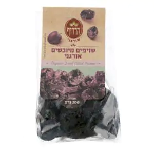 שזיף מגולען מיובש אורגני הרדוף