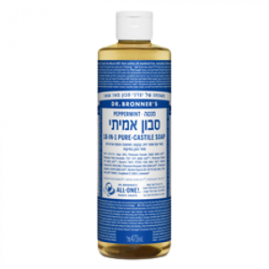 סבון נוזלי מנטה מעוררת DR.BRONNERS