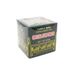 תה ירוק קוביה 250 גרם -   LUCKY BIRD PURE GREEN TEA
