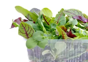  מיקס עלים לסלט שטופים חסה