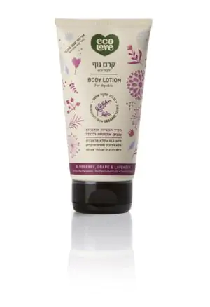 קרם גוף לעור יבש פירות סגולים ecolove