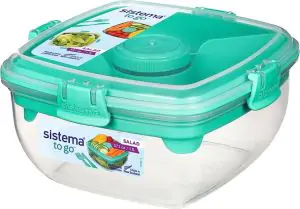 קופסת טו גו לסלט 1.1 ליטר lunch box SISTEMA