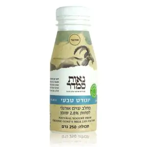 יוגורט טבעי 250 מ"ל 3% שומן נאות סמדר