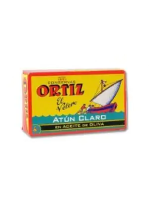 נתחי טונה צהובה בשמן זית פחית 112 גרם ORTIZ