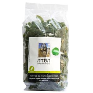 פוזילי פסטה כוסמין ספירולינה אורגני השדה