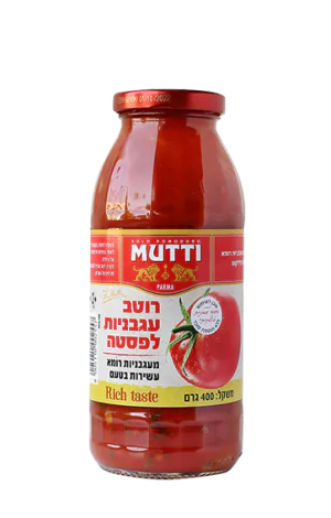 רוטב לפסטה מעגבניות רומא 400 גרם MUTTI