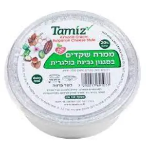 ממרח שקדים בסגנון גבינה בולגרית-תמיז