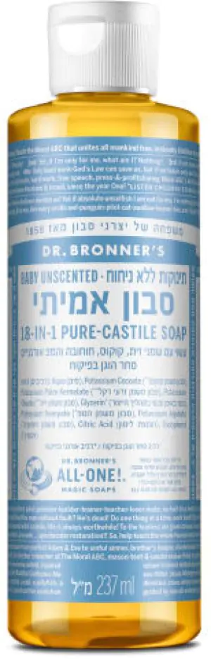 סבון נוזלי לתינוקות DR.BRONNERS