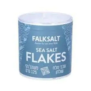 שבבי מלח גבישי קריסטל 125 גרם - seasalt flakes