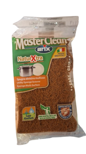 סקוטצ' וספוג דו צדדי צד כלים+ צד לכלוך קשה עשוי סיבים צמחיים ממוחזרים