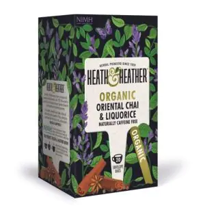תה צאי ליקוריץ אוריינטלי קליפת תפוז ו הל אורגני -hit&heater