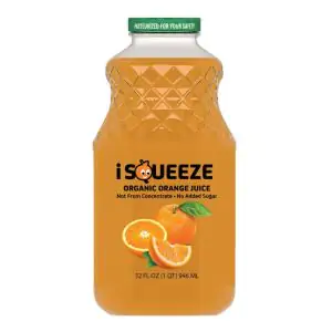 מיץ תפוזים אורגני isqueeze