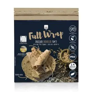 ראפ טורטיה מכוסמת ירוקה מונבטת ללא גלוטן 180 גרם - פול ראפ