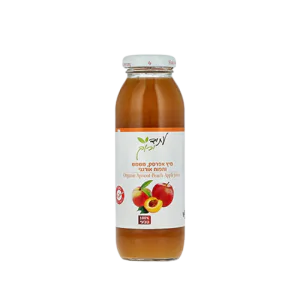 מיץ אפרסק משמש ותפוח אורגני 1 ליטר עתיד ירוק
