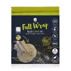 טורטיה ראפ מאפונה מונבטת ללא גלוטן 180 גרם - פול ראפ