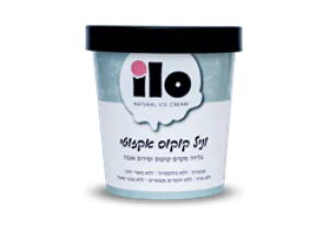 ILO- גלידת וניל קוקוס אקזוטי 473 גרם - טבעוני