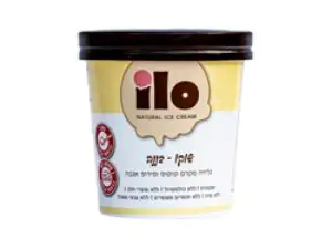ILO- גלידת שוקו בננה 473 גרם - טבעוני