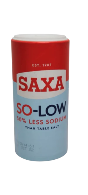 מלח ים 350 גרם מופחת נתרן 50% - SAXSA