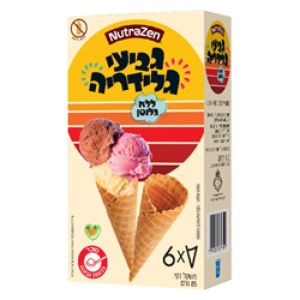 גביעי גלידריה ללא גלוטן 85 גרם - נוטרה זן