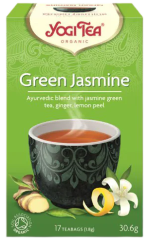 תה ירוק עם יסמין אורגני - yogi