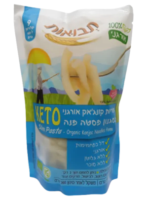 אטריות קונג'אק אורגני בסגנון פנה - תבואות