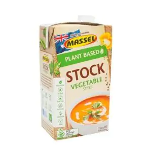 מאסל ציר בטעם ירקות אוסטרלי אורגני טבעוני ללא MSG ללא גלוטן 1 ליטר