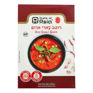 רוטב קארי אדום בשקית 200 גרם - taste of asia