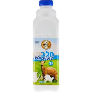 חלב עיזים מלא 1 ליטר 3.5% - טל טלה