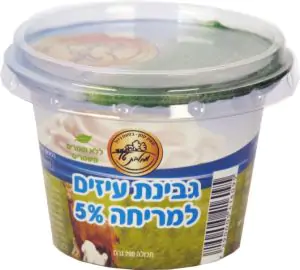 גבינת עיזים 5% 200 גרם- טל טלה