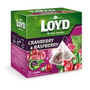 חליטת פירות פטל ו קרנברי פירמידה - LOYD